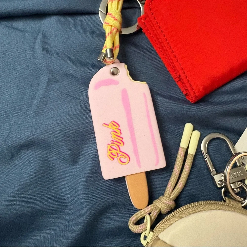 Victorias Secret PINK Bundle keychains, keychain wallets etc - Picture 3 of 8